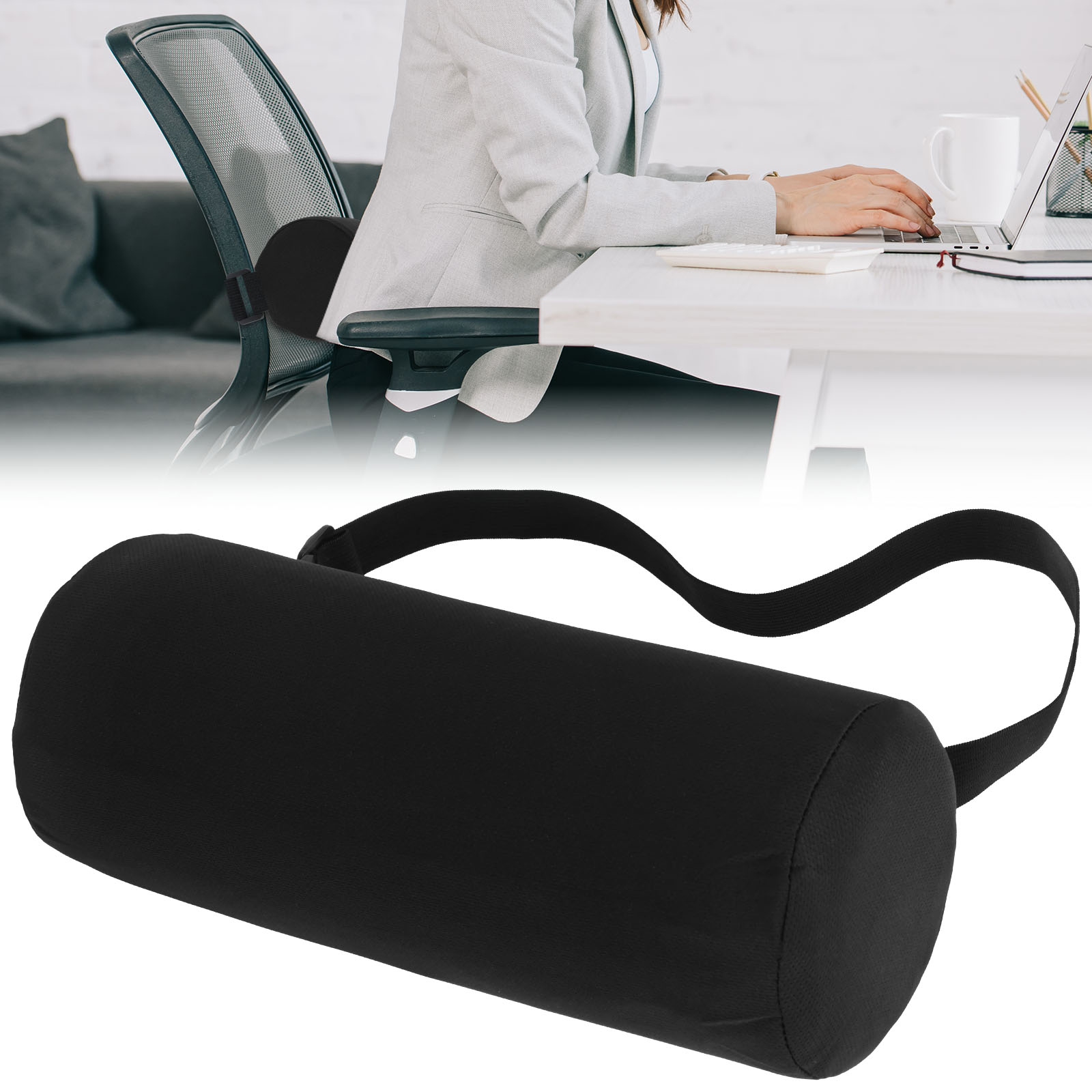 Gaming Chair Lumbar Pillow - Memory Foam Lumbar Support Cushion Waist
