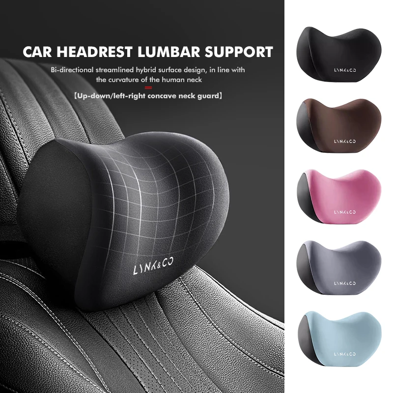 Gaming Chair Lumbar Pillow - Ergonomic Car Headrest and Lumbar Support