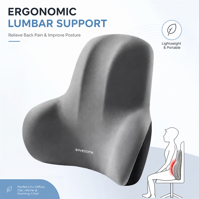 1 Pcs Memory Foam Lumbar Suppo - Gaming Chair Lumbar Pillow recension och pris