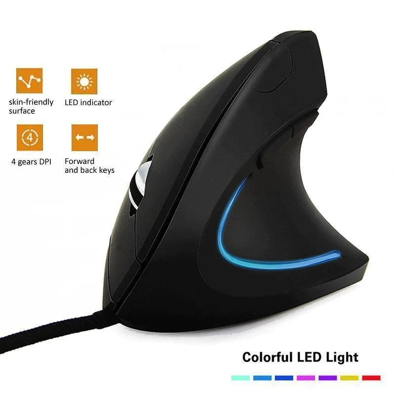 Ergonomic Vertical Right-Hand  - Mouse Bungee Holder recension och pris
