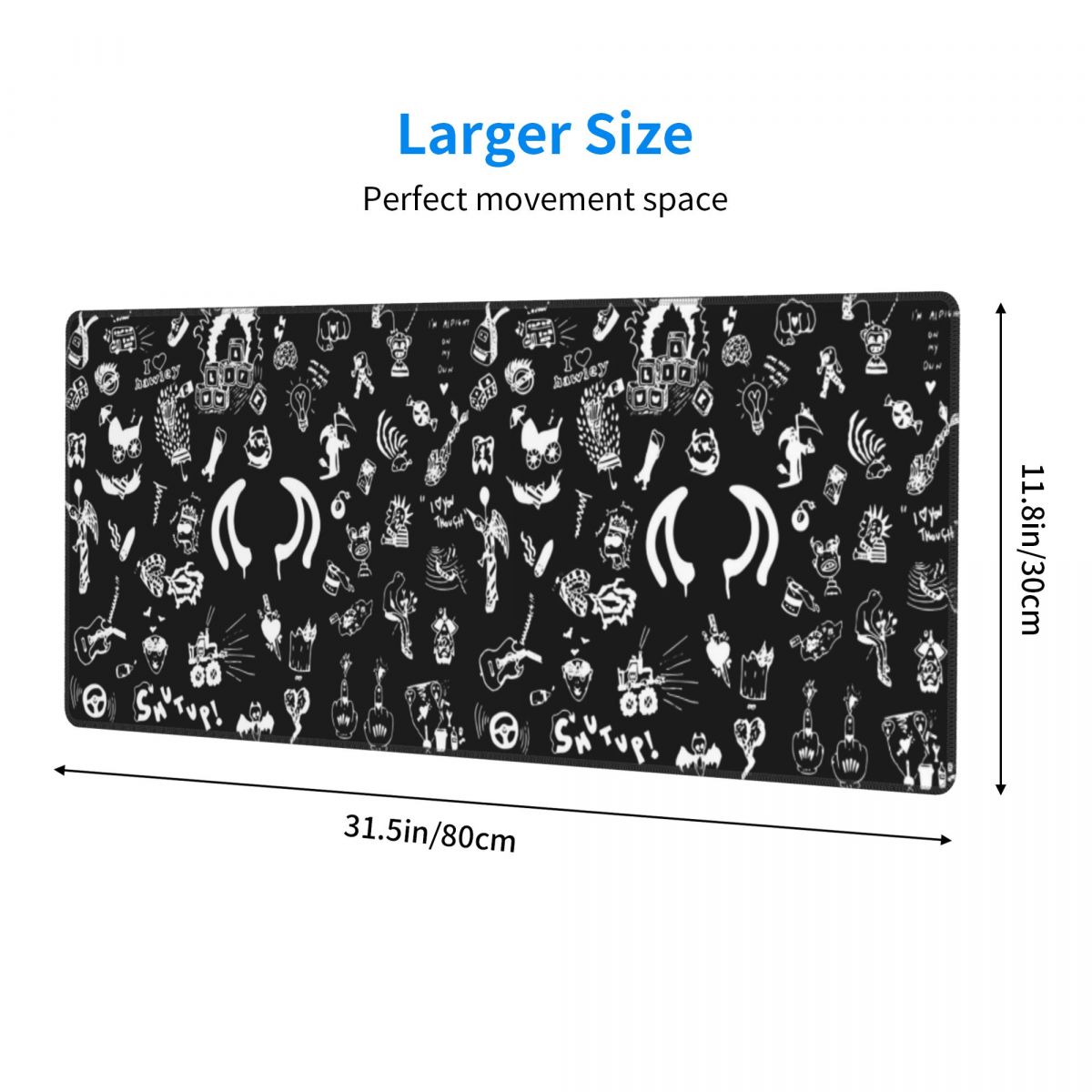 Large Mouse Pad Yungblud Drawi - Pc Gaming Drawing recension och pris