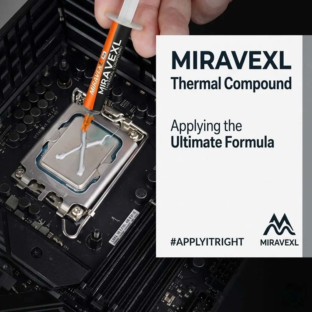 MIRAVEXL 8g Thermal Paste Low  - Pc Gaming Upgrades recension och pris
