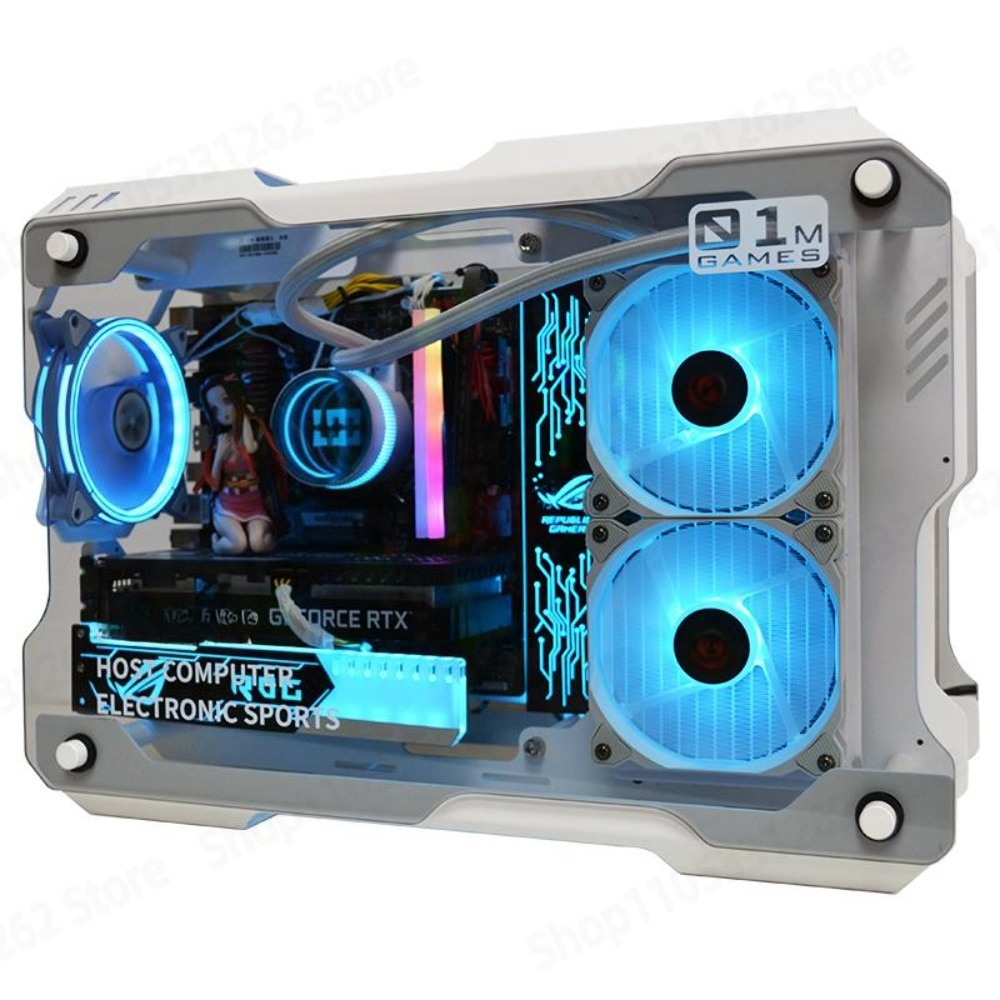 01M Mini Gaming PC Case Alumin - Pc Gaming Itx recension och pris