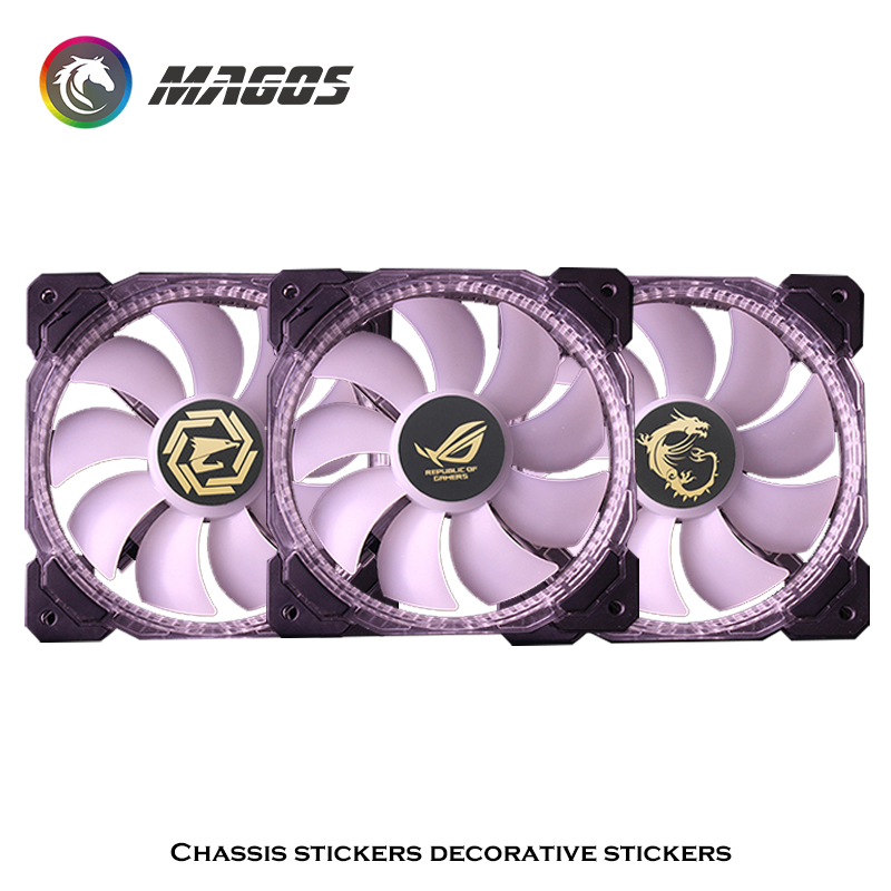 Computer Case Fan Metal Sticke - Gaming Pc Equipment recension och pris