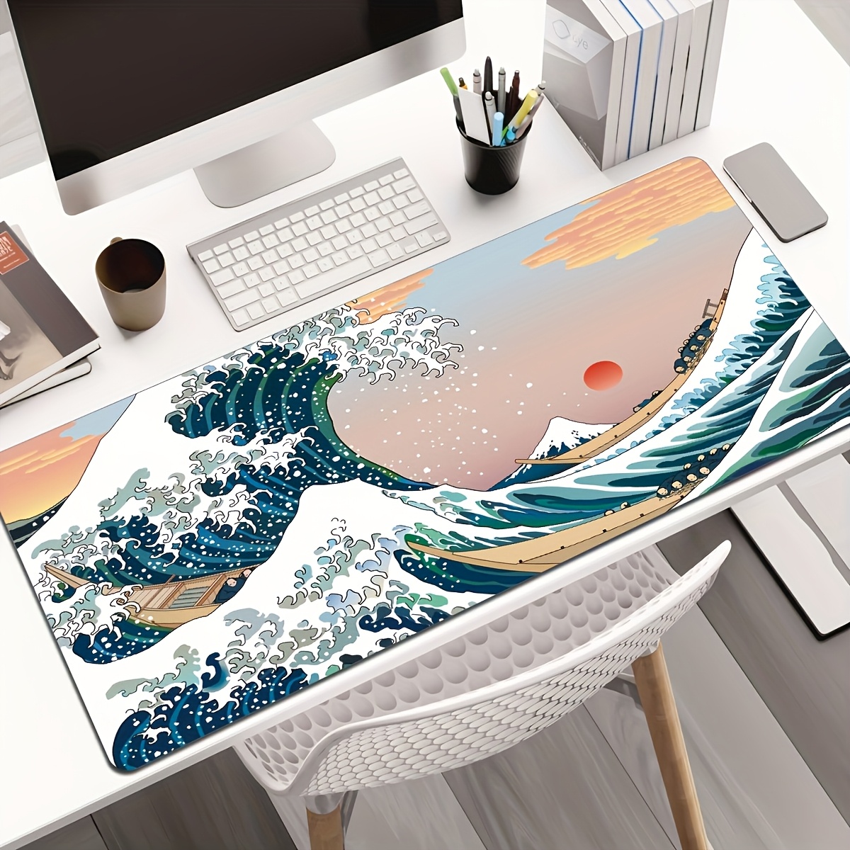 1pc Wave Large Mouse Pad, Gami - Pc Gaming Drawing recension och pris