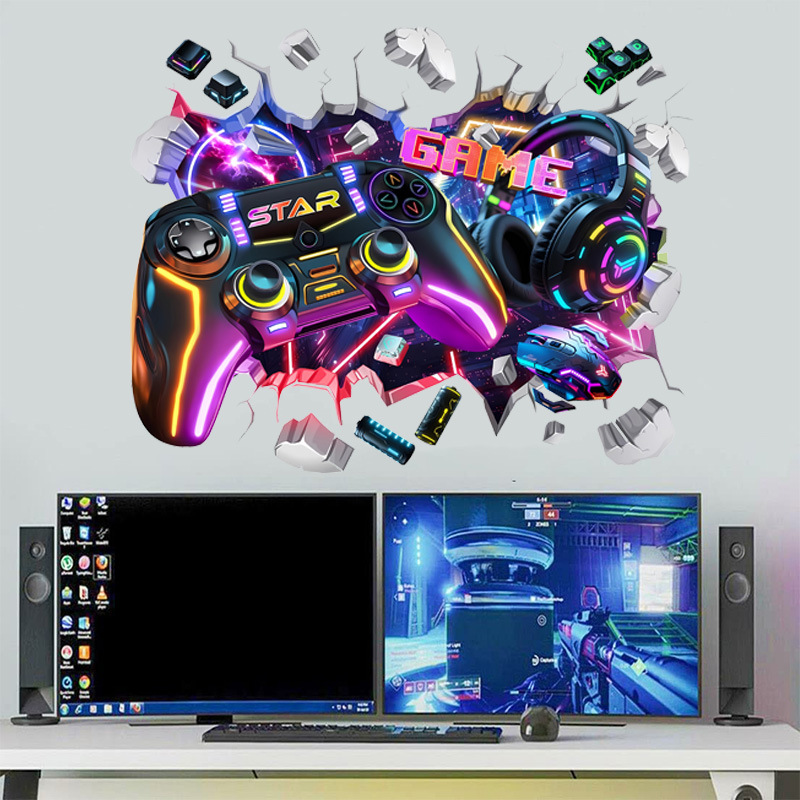 Larger Cool Game Controller Gr - Pc Gaming Quotes recension och pris