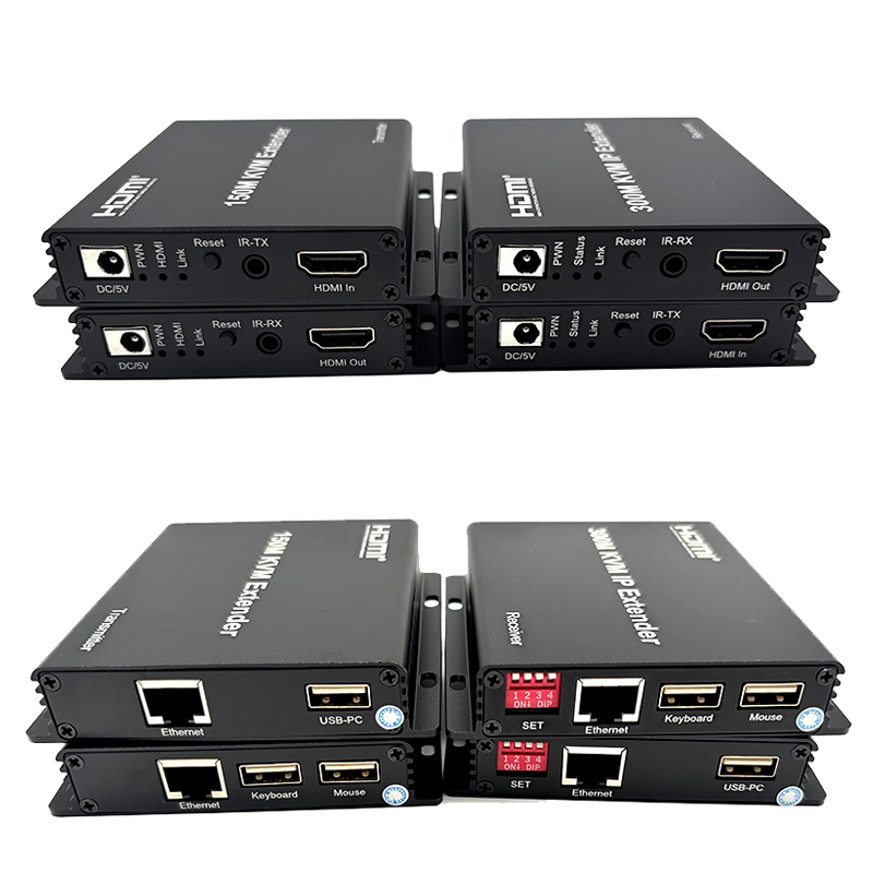 300M HDMI KVM IP Extender Over - Mouse Bungee Holder recension och pris