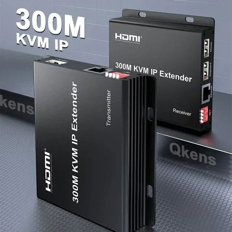 300M HDMI KVM IP Extender Over - Mouse Bungee Holder recension och pris