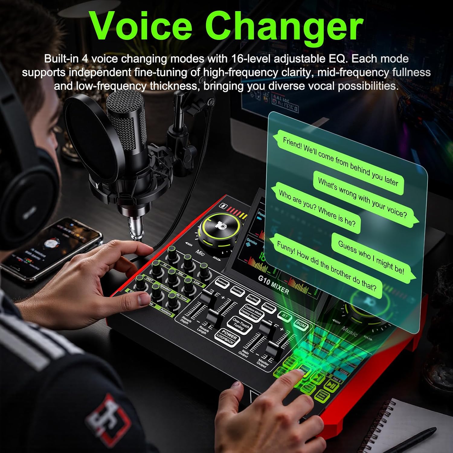 Tenlamp G10 Live Streaming Aud - Gaming Pc Equipment recension och pris