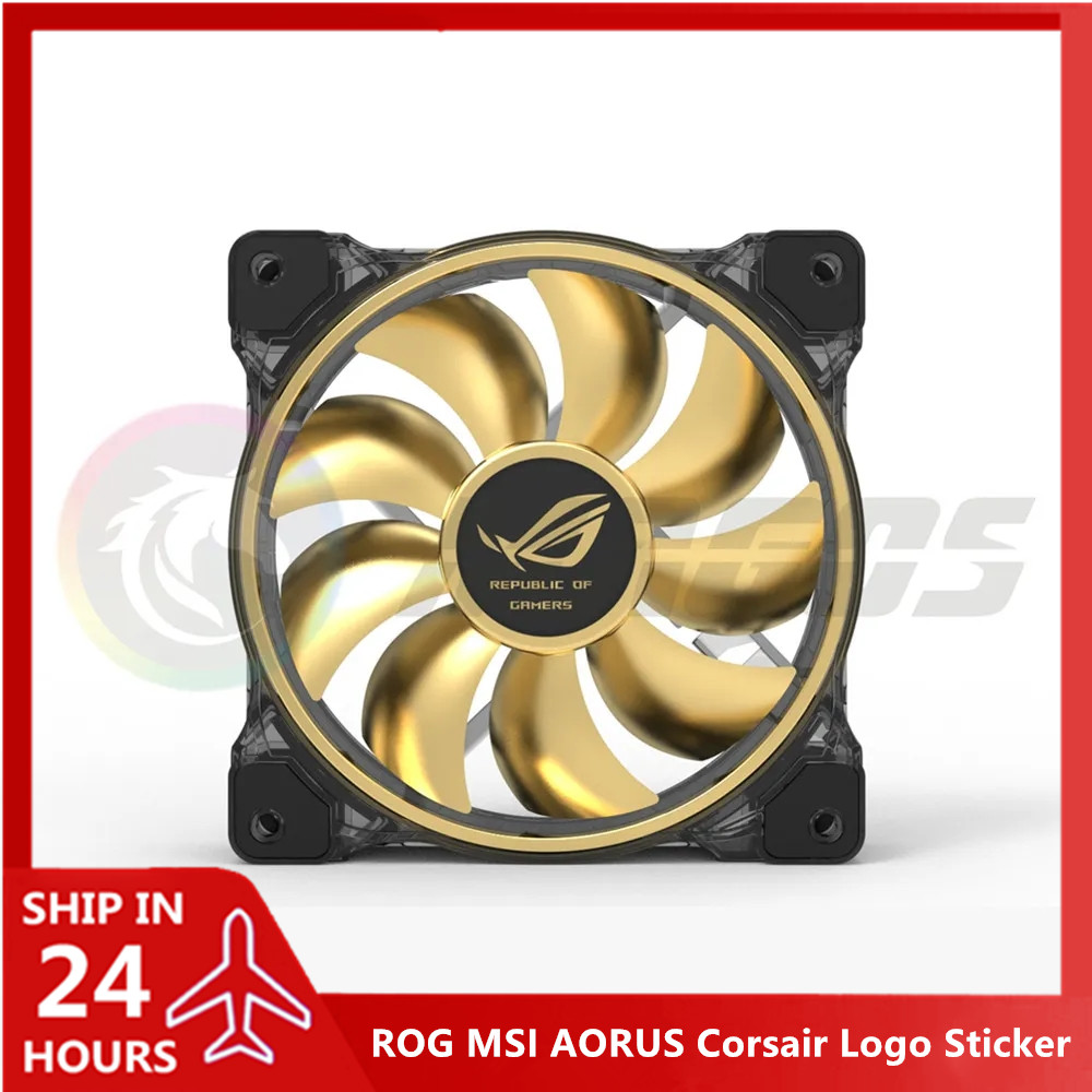 PC Gamer Cabinet Fan Logo Stic - Gaming Pc Equipment recension och pris