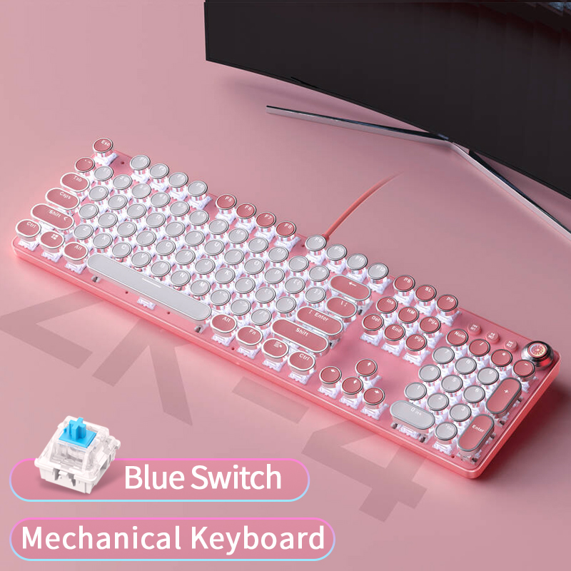 104-Key Full-Size Mechanical K - Anti-Ghosting Keyboard recension och pris