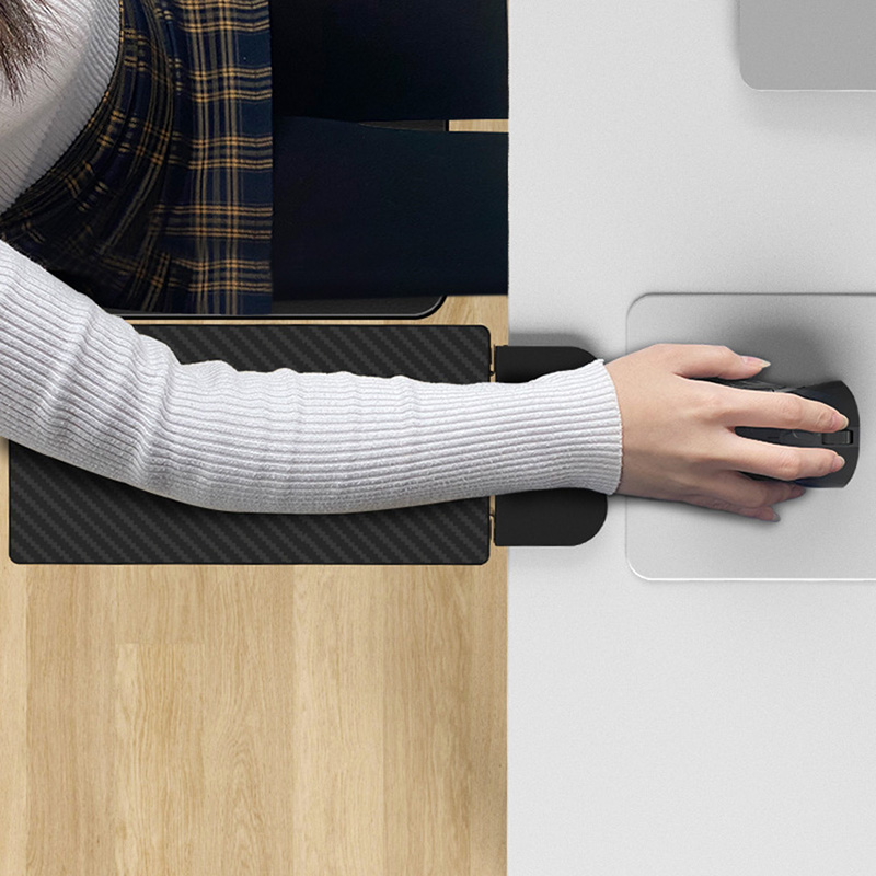 Wood Computer Arm Bracket Conv - Mouse Bungee Holder recension och pris