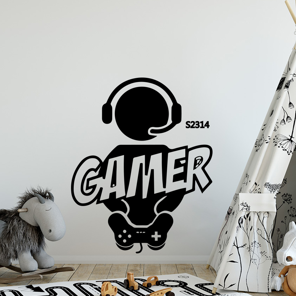 1pc Gamer Wall Art Decal For K - Pc Gaming Quotes recension och pris