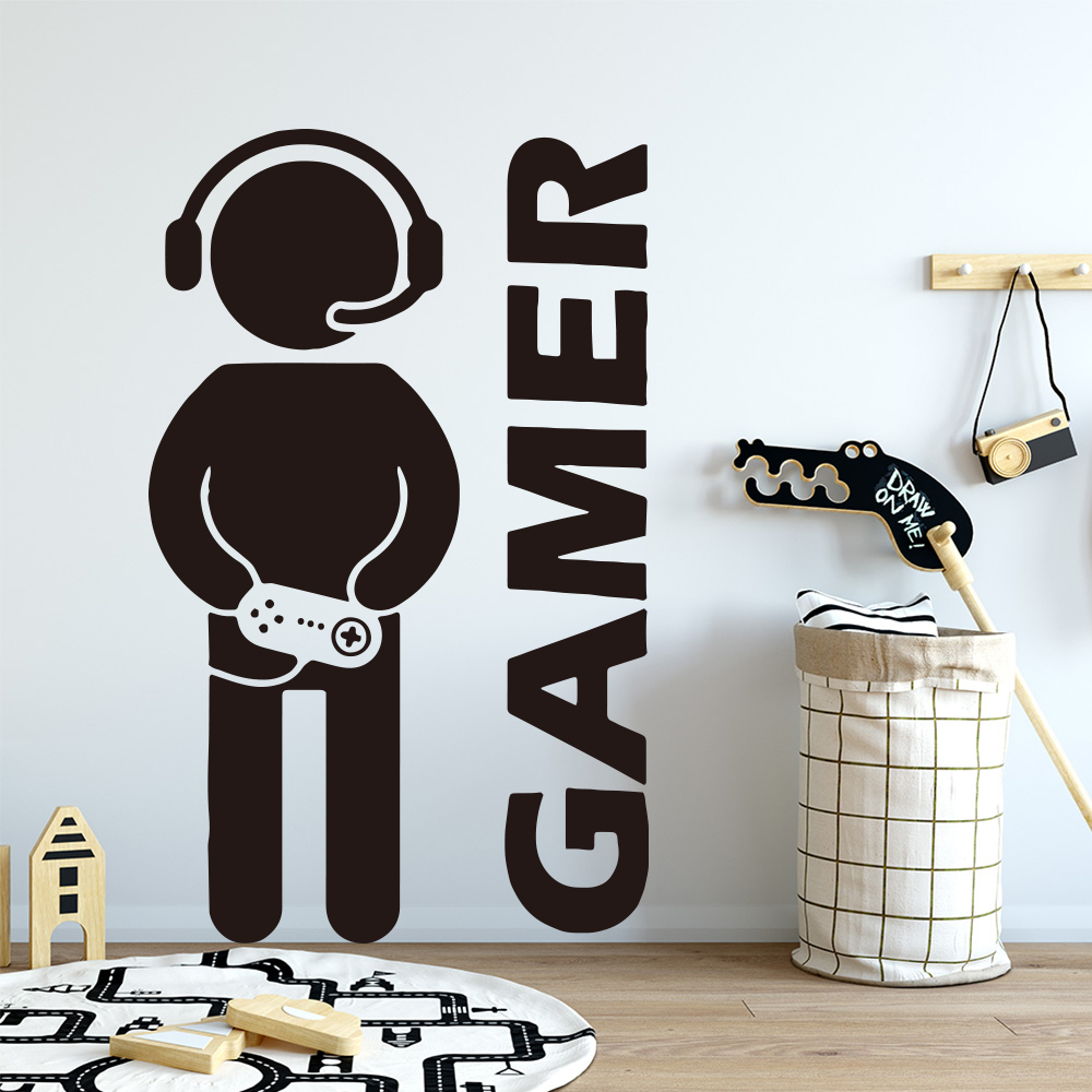 1pc Gamer Wall Art Decal For K - Pc Gaming Quotes recension och pris