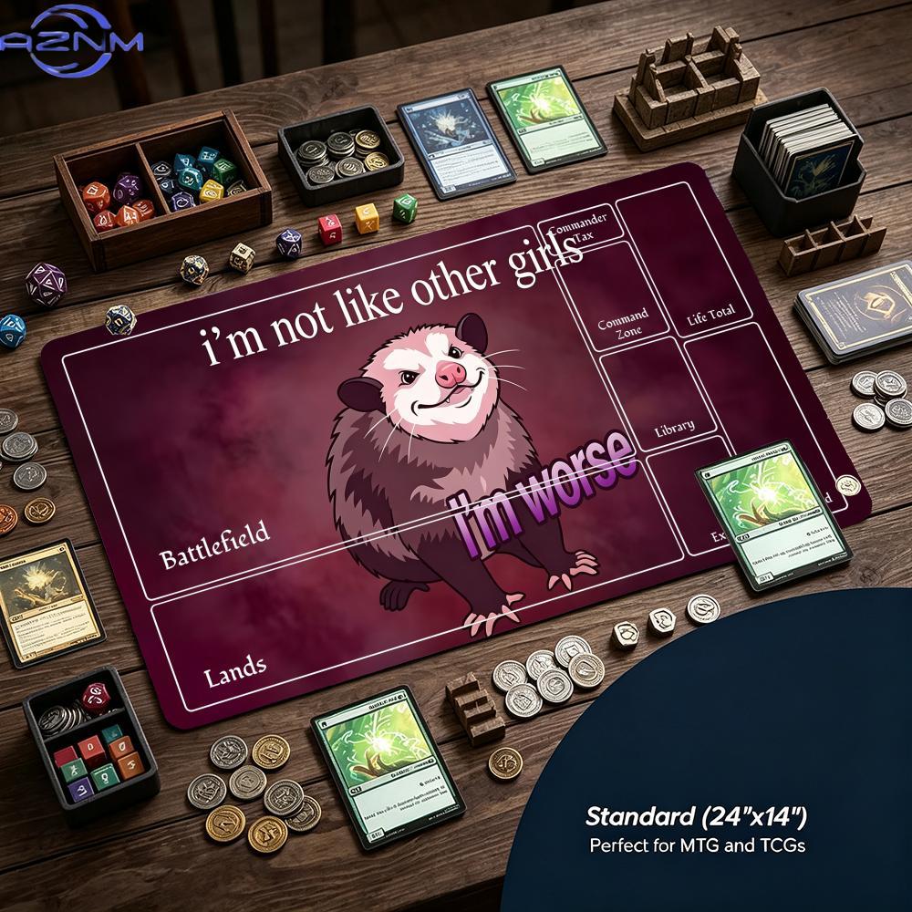 Funny Opossum Quote Playmat Ga - Pc Gaming Quotes recension och pris