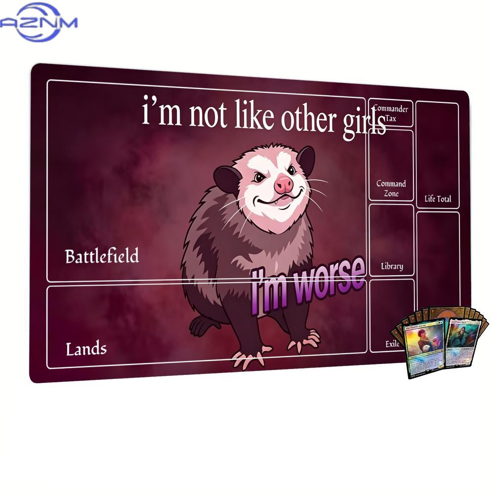 Funny Opossum Quote Playmat Ga - Pc Gaming Quotes recension och pris
